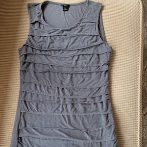 Ann Taylor Sleeveless Layered Top XS